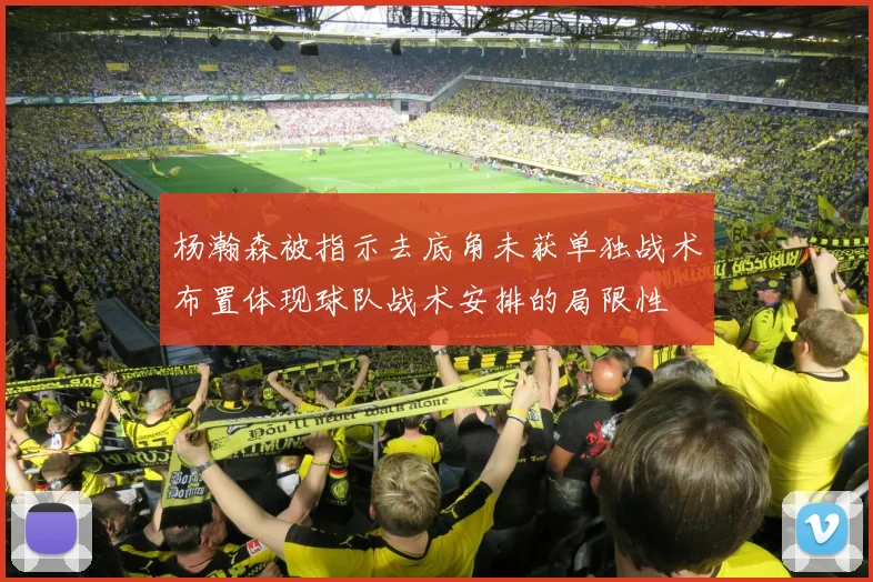 杨瀚森被指示去底角未获单独战术布置体现球队战术安排的局限性