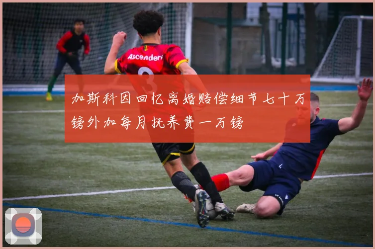加斯科因回忆离婚赔偿细节七十万镑外加每月抚养费一万镑